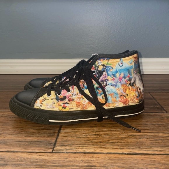 Disney print high top sneakers character sneakers - Picture 6 of 10